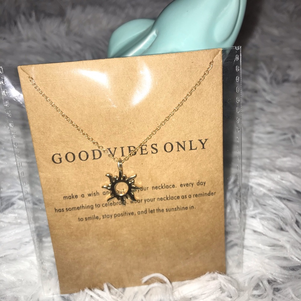 Sun necklace